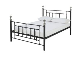 Collection - Cavill Black - Bed Frame - Double